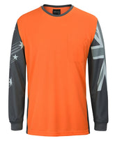 JB's HV L/S SOUTHERN CROSS TEE -  6HSCT